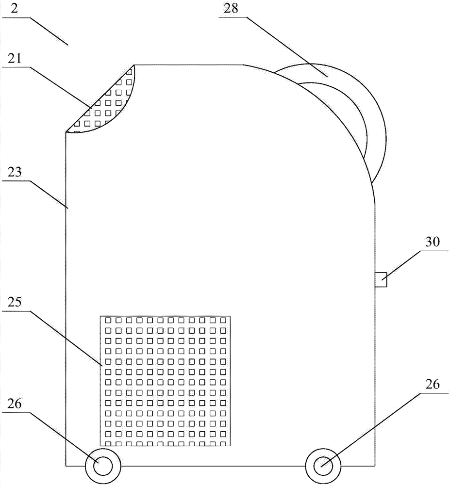 Shared air purifier device