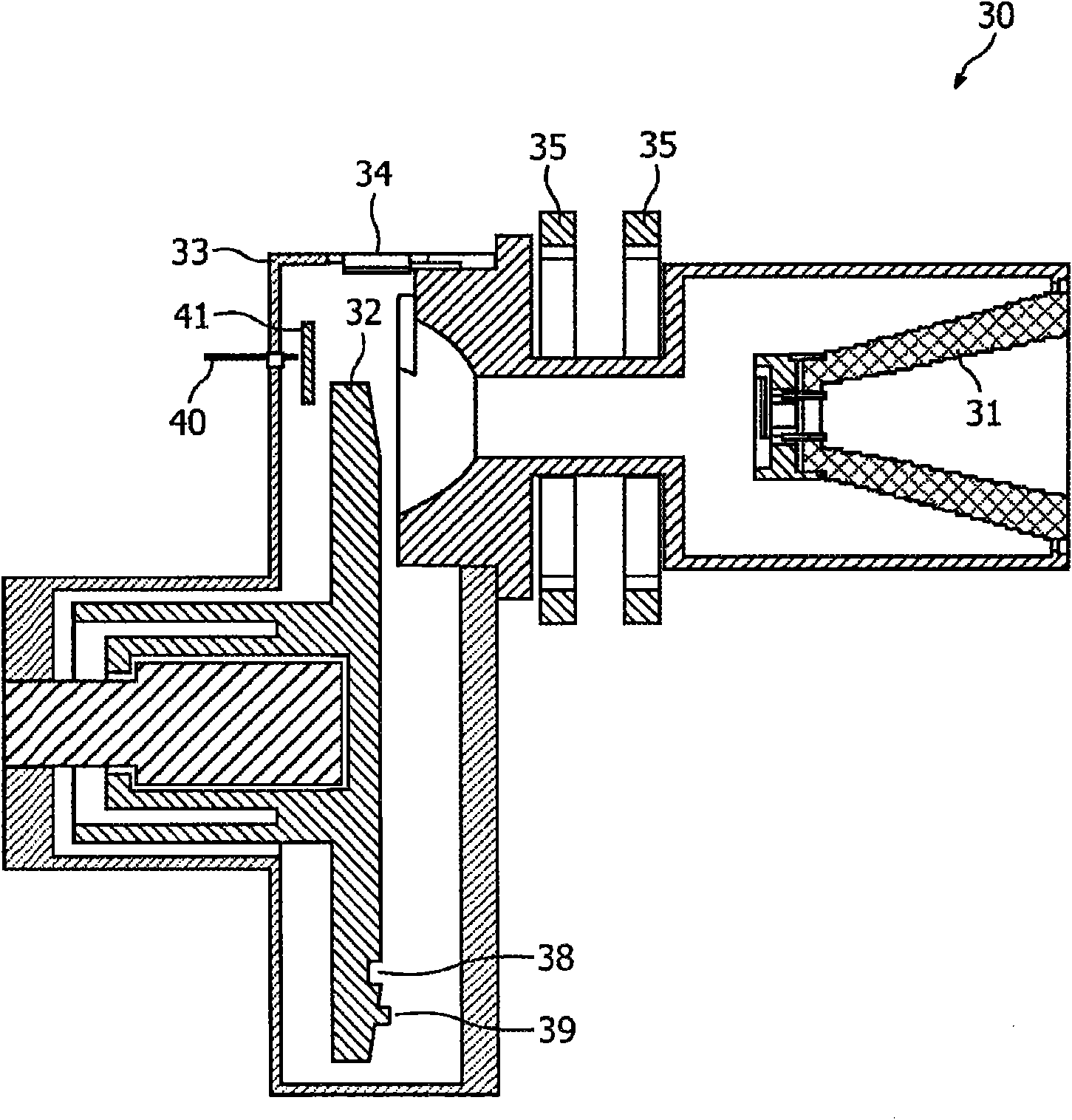 Device and method for x-ray tube focal spot size and position control