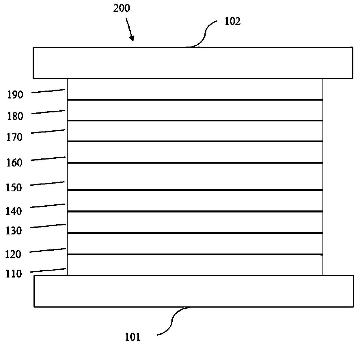 Organic electroluminescent material containing helicene structure, and electroluminescent device