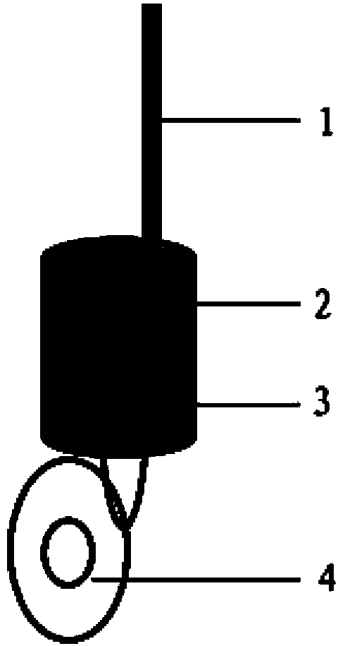 Preparation method of titanium alloy surface passivation film transmission observation sample