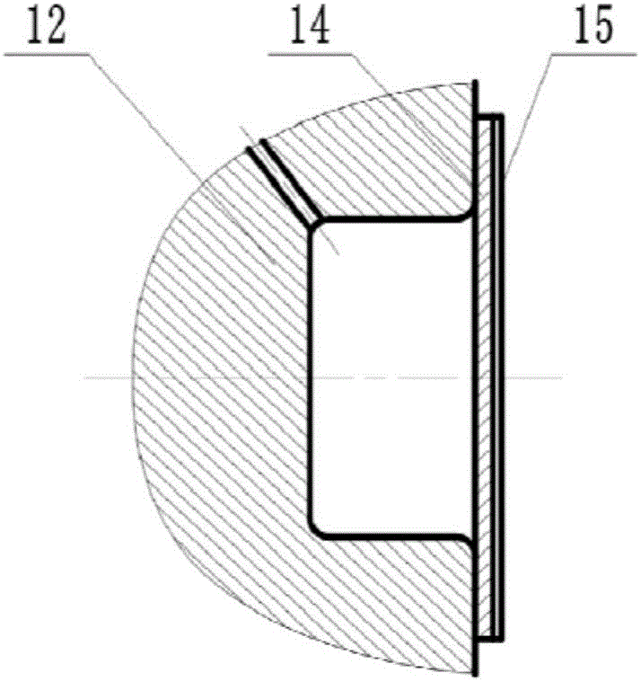 Laser shock forming method and device for straight-wall cylindrical part