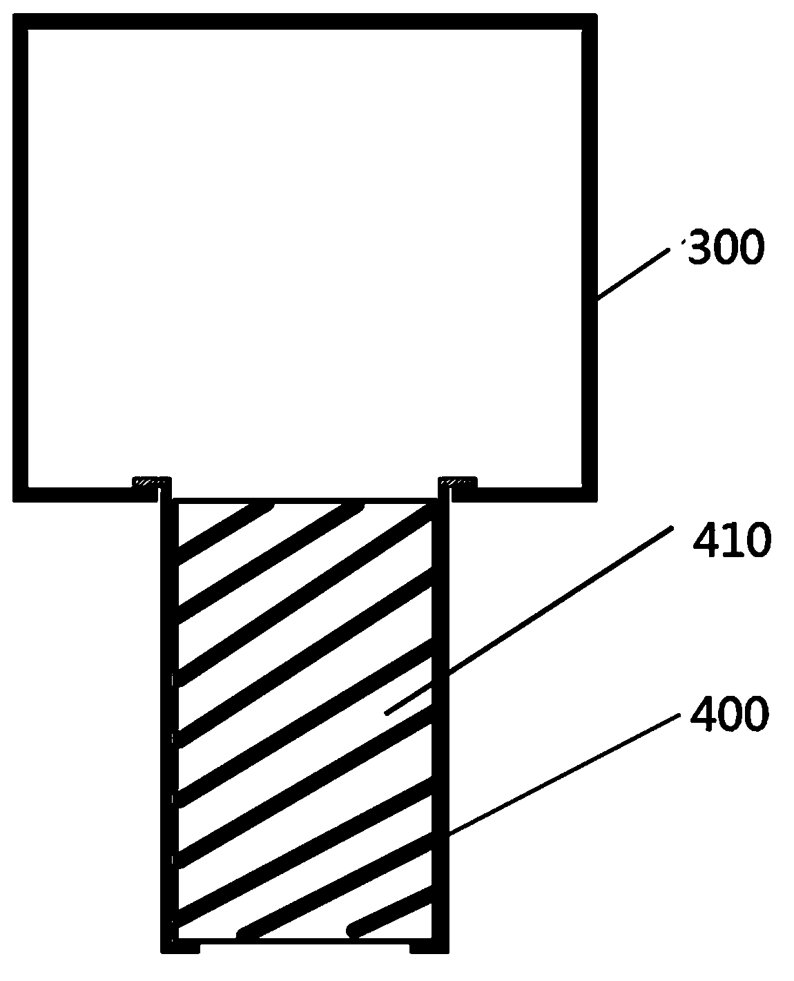 Device for testing protective performance of shape memory fabric and application