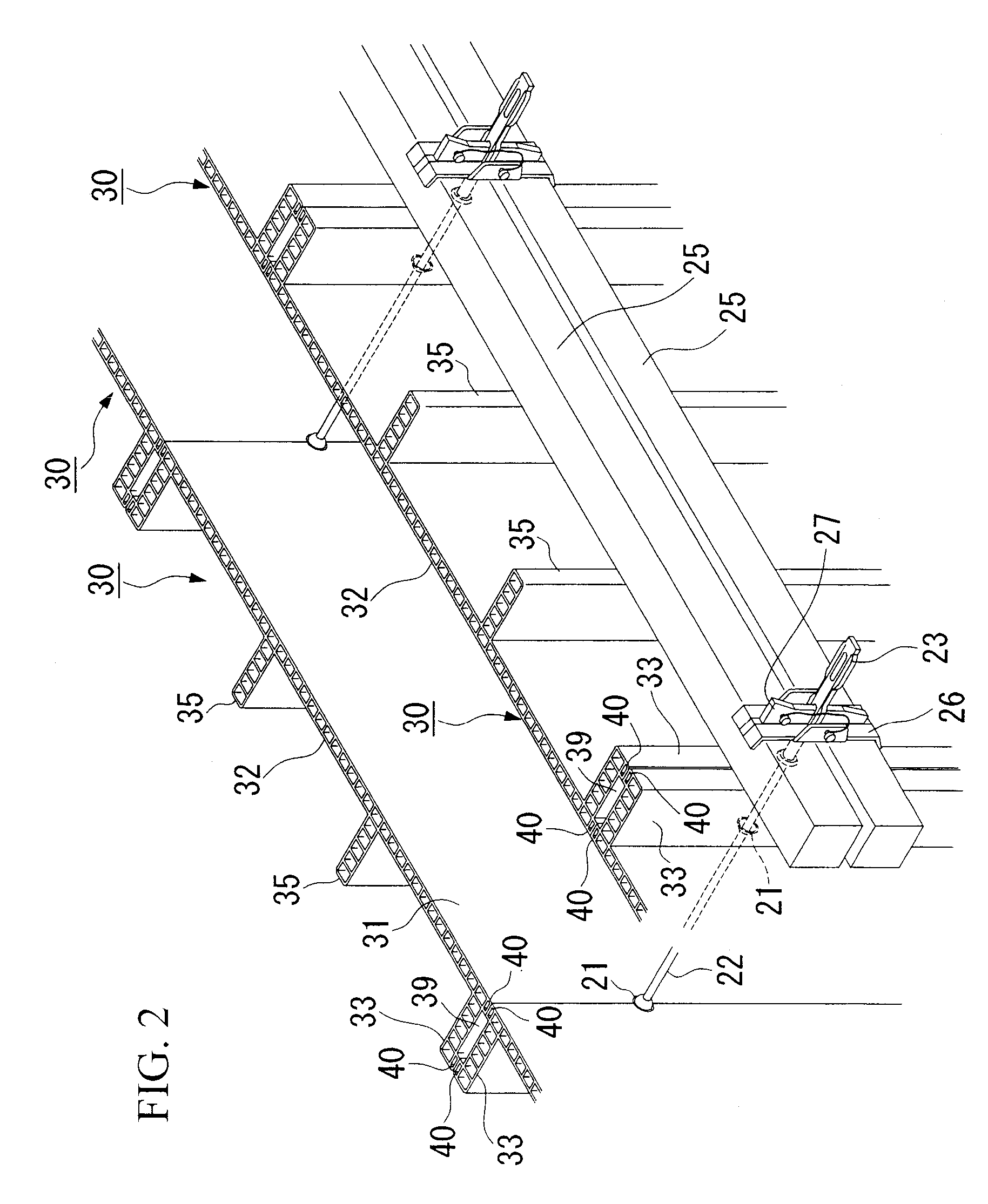 Form panel for placing concrete