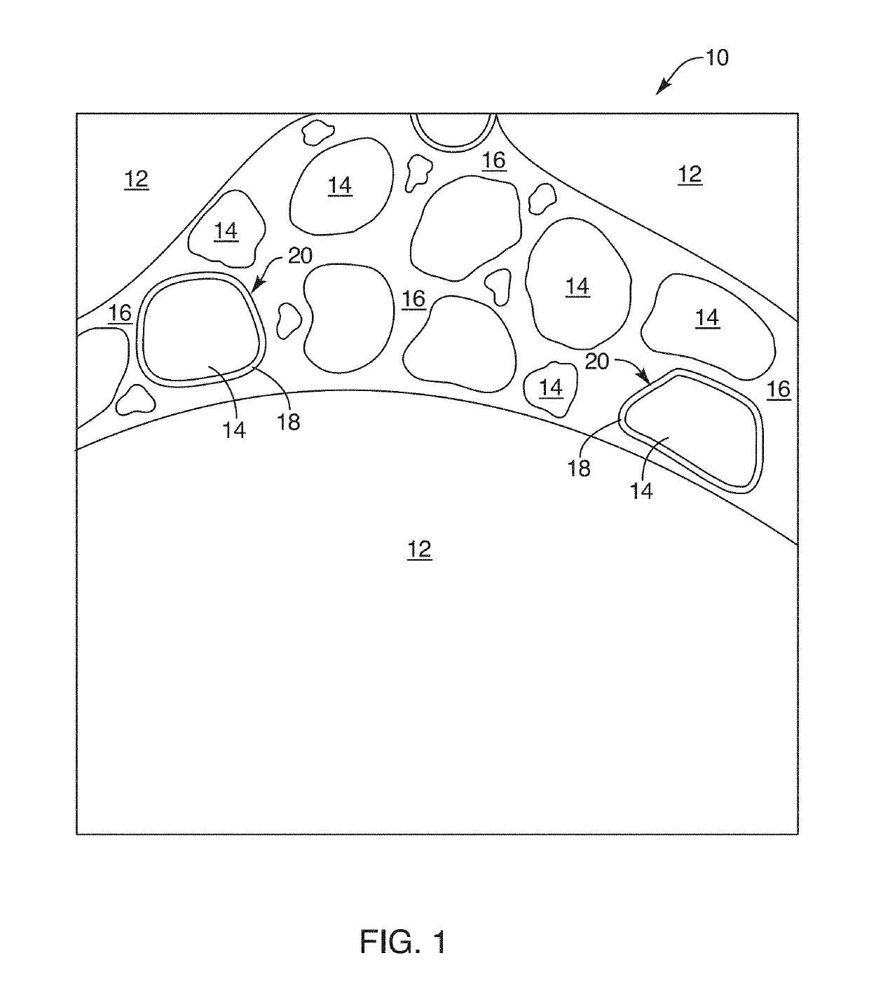 Coated-fine-aggregate, concrete composition and method