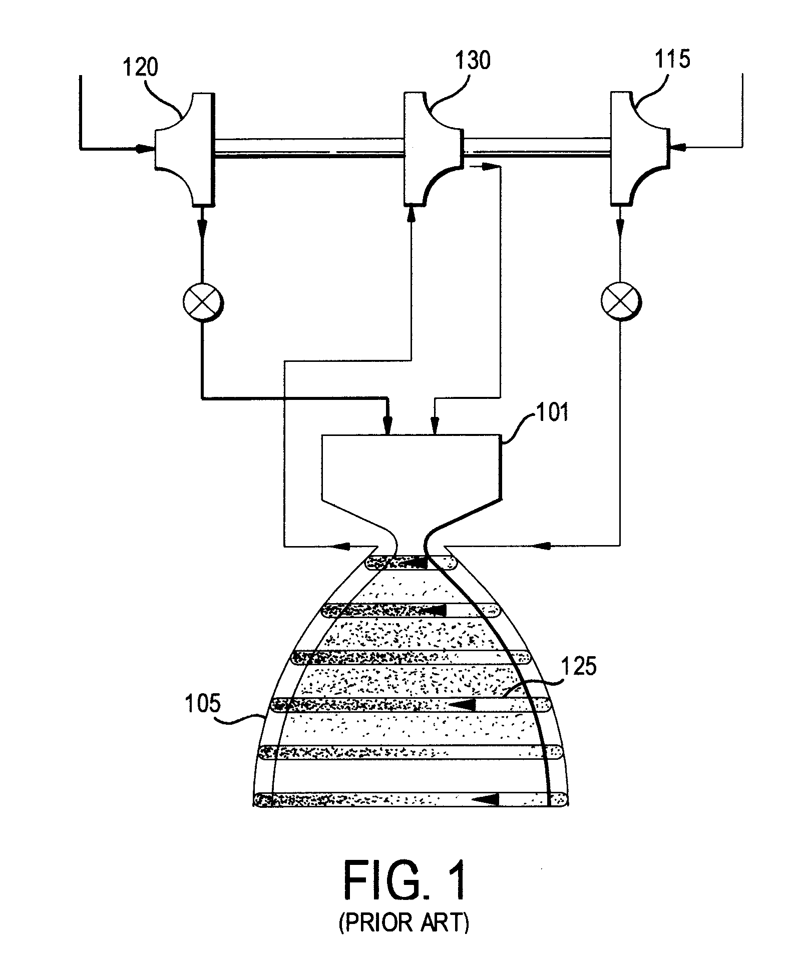 Gas-generator augmented expander cycle rocket engine