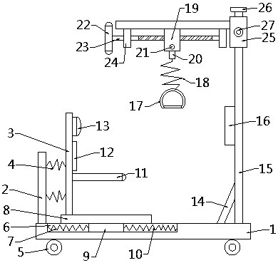 Four-limb rehabilitation exercise device for rehabilitation department