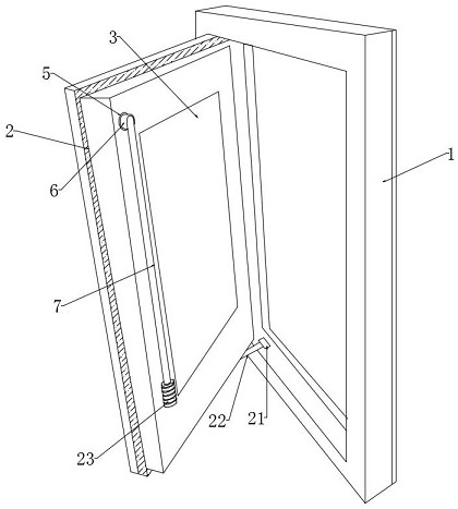 Environment-friendly sound-insulation aluminum alloy door and window