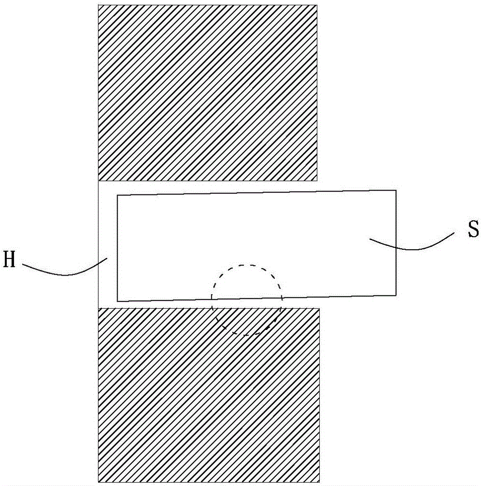 Component hole axis measurement method