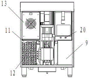 Intelligent dish washing machine and washing method thereof