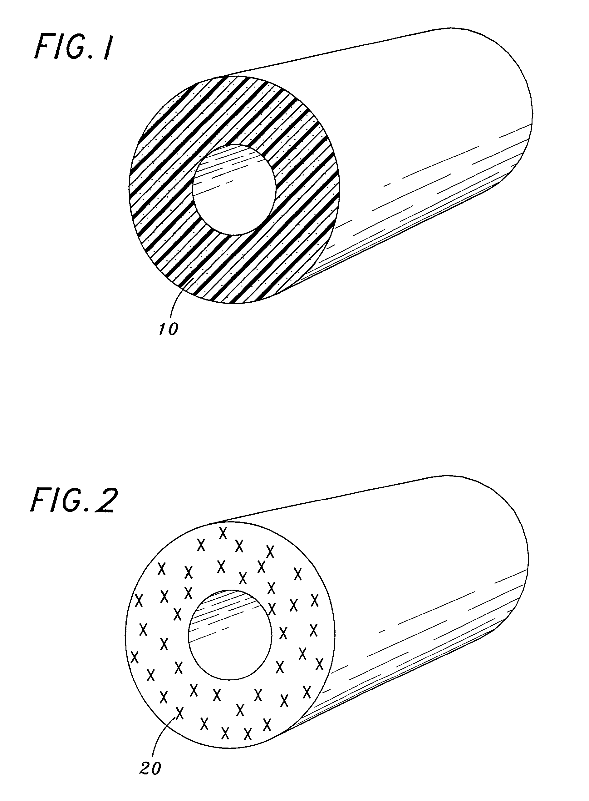 Sensorially active substances embedded in plastic