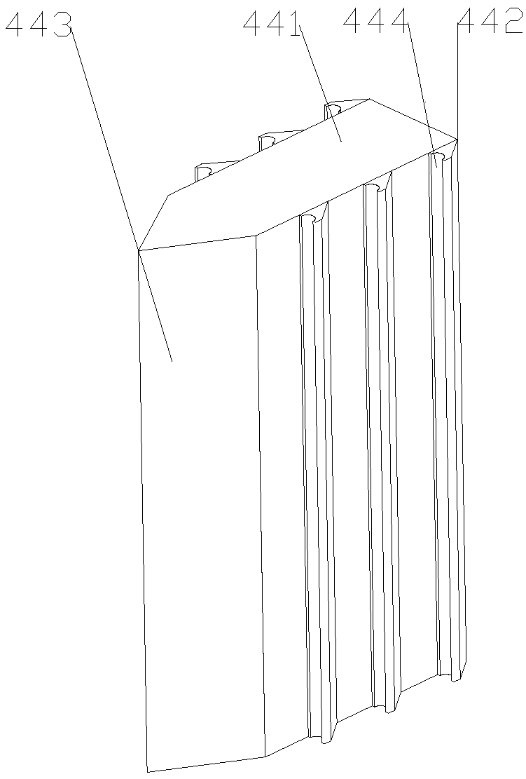 Processing cooling device of numerical control center