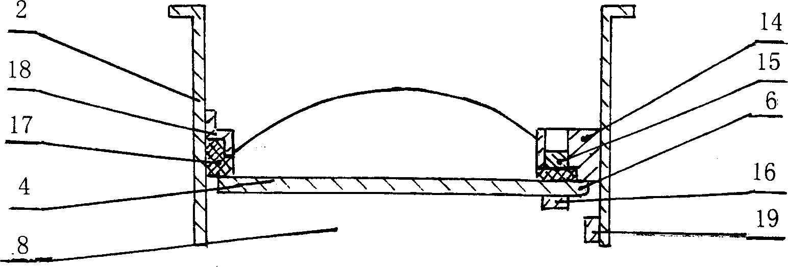 Big flow magnetic check valve