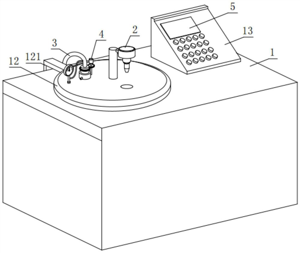 Vacuum pressurization balancing device of centrifugal casting machine and method thereof