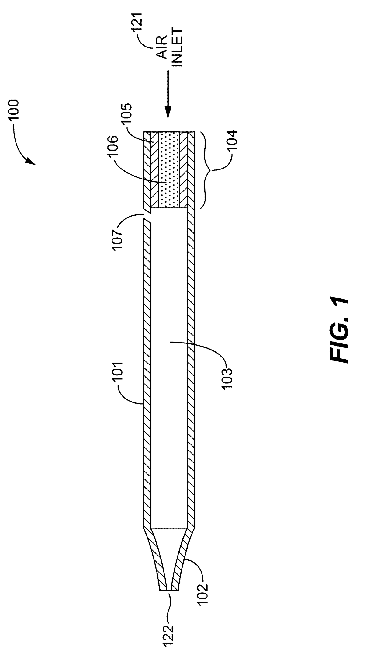 Vaporizer devices with blow discrimination