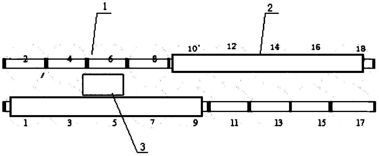 A method for accurately aligning and discharging coal with bucket trolley