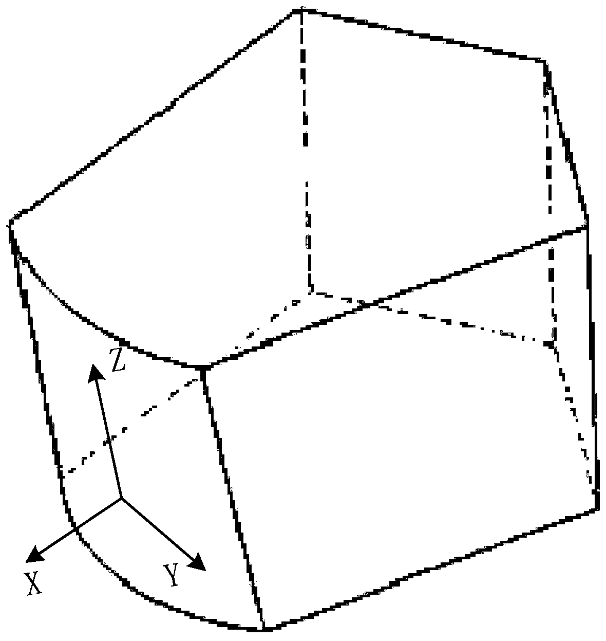 Femtosecond laser machining system for nano-twin diamond tool, and machining method based on system