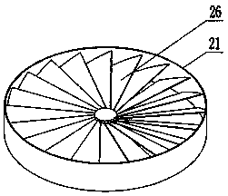 Device and method for desulfurizing waste gas of ship engine