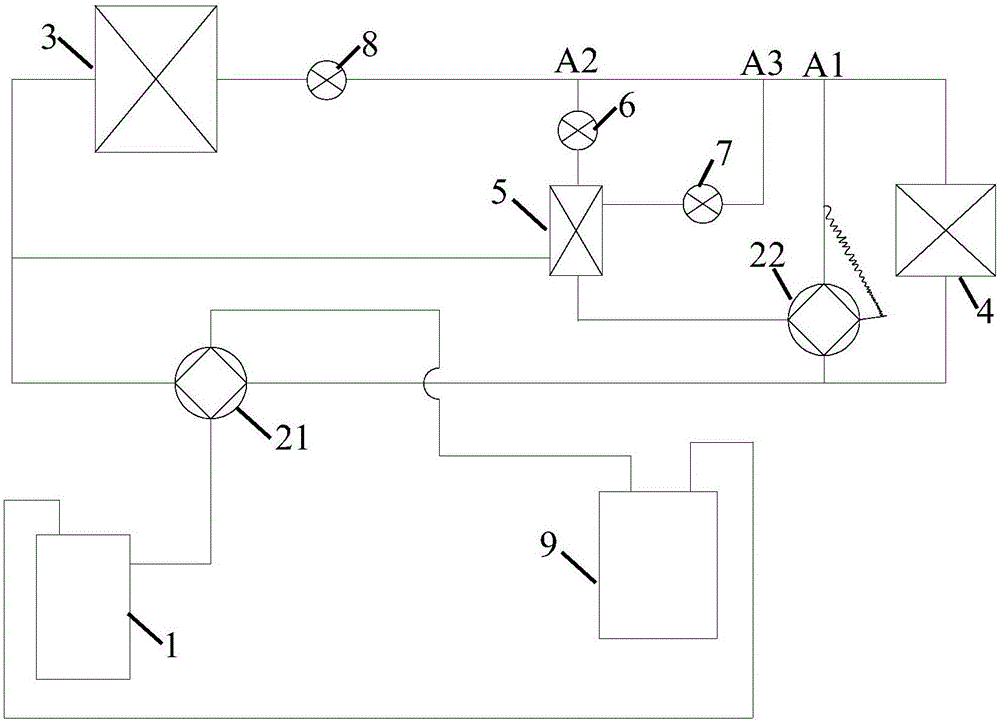 Air-conditioner system and control method of air-conditioner system