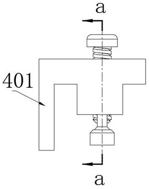 A mounting base for installing and fixing a vacuum pump