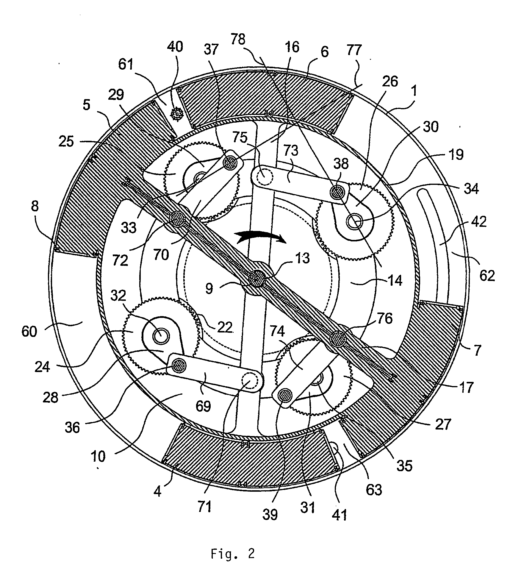 Rotary internal combustion engine