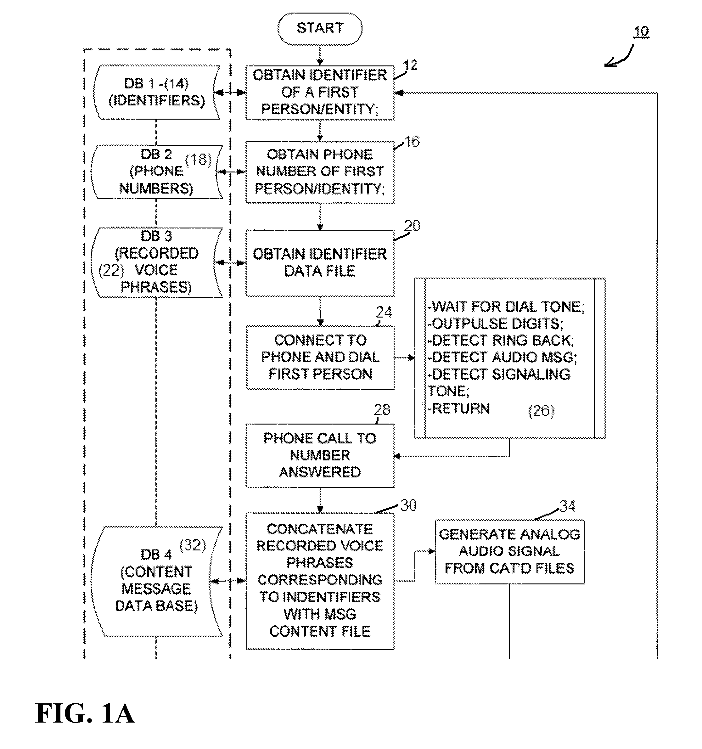 Variable data voice survey and recipient voice message capture system