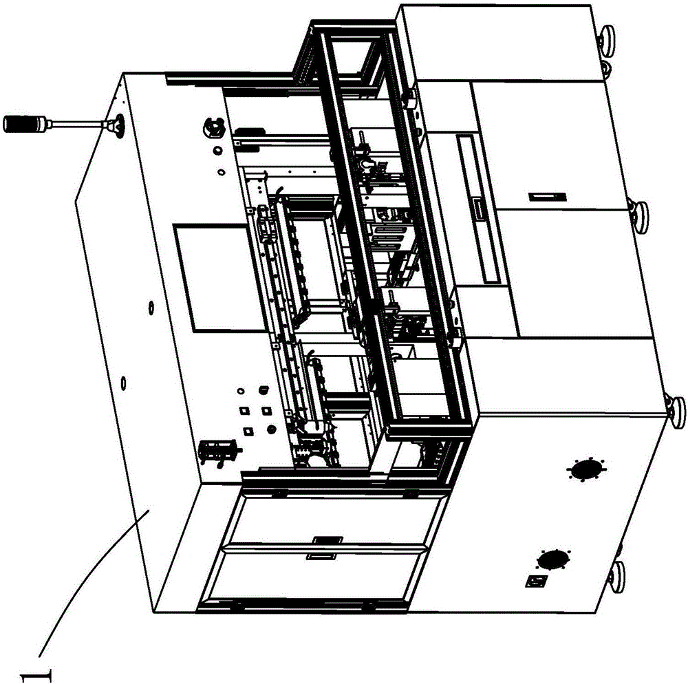 Glue sealing machine for mobile phone screen side edges