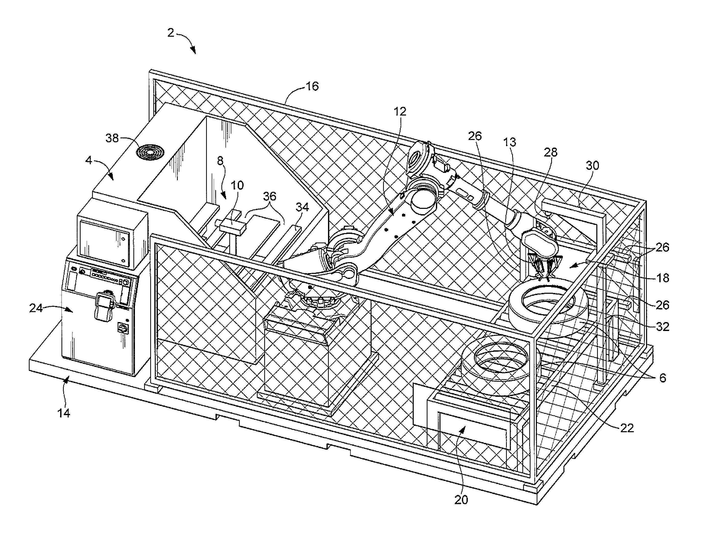 Modular tire spraying system