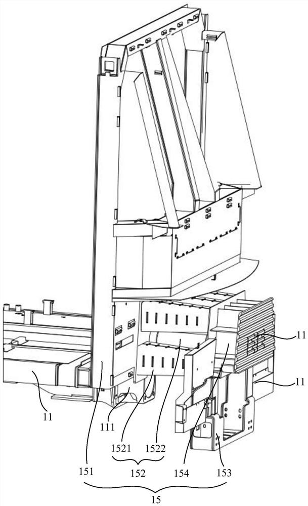 Control vehicle and vehicle body thereof