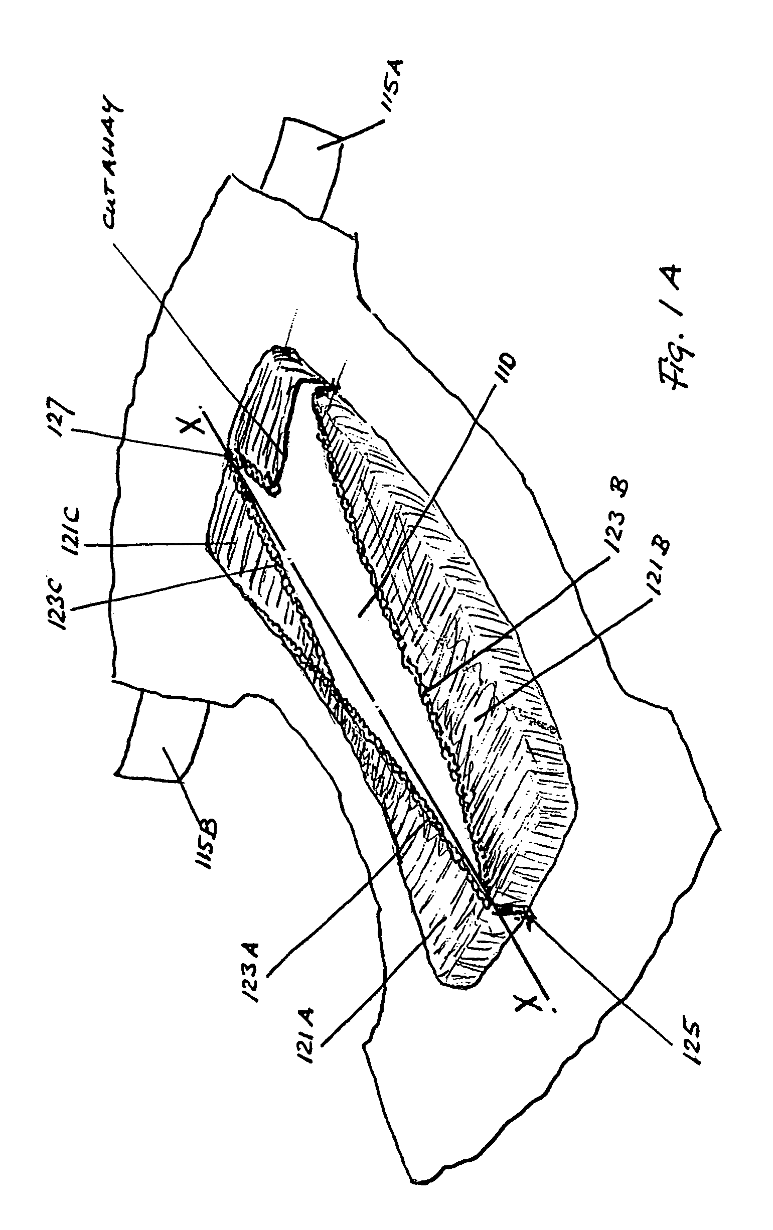 Disposable elastic absorbent article having retaining enclosures