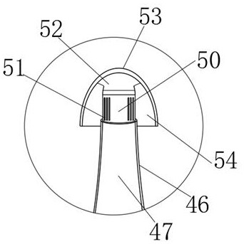 Digestive tract wall inspection tester for digestive system department