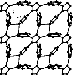 Metallic silver coordination polymer with three-dimensional network structure, and preparation method and application thereof