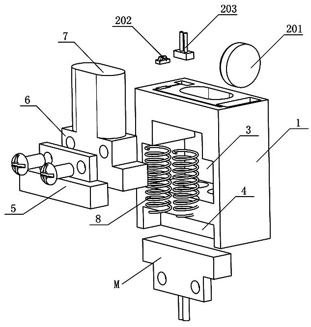 Portable magnetic proximity switch detection device