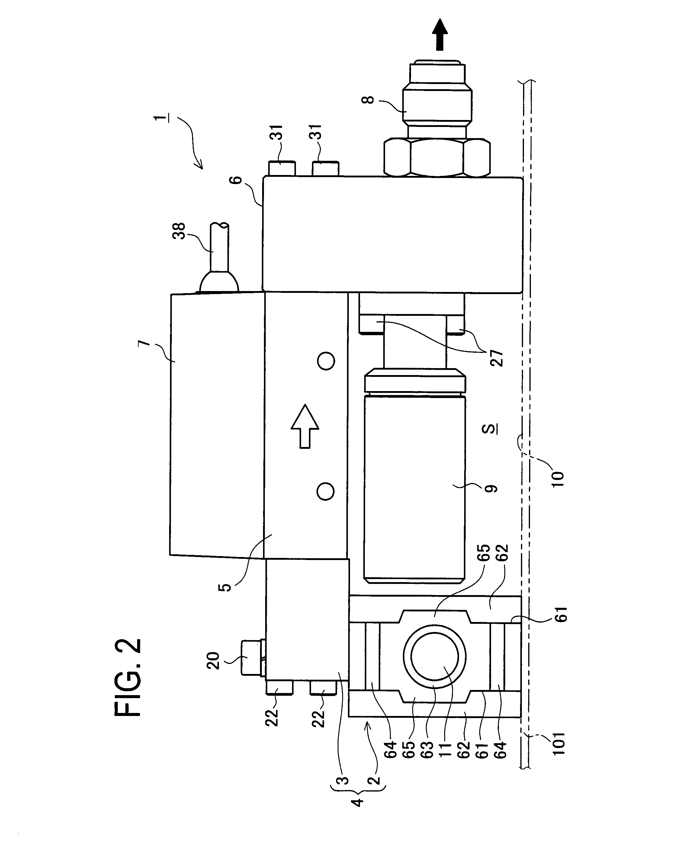 Purge gas unit and purge gas supply integrated unit