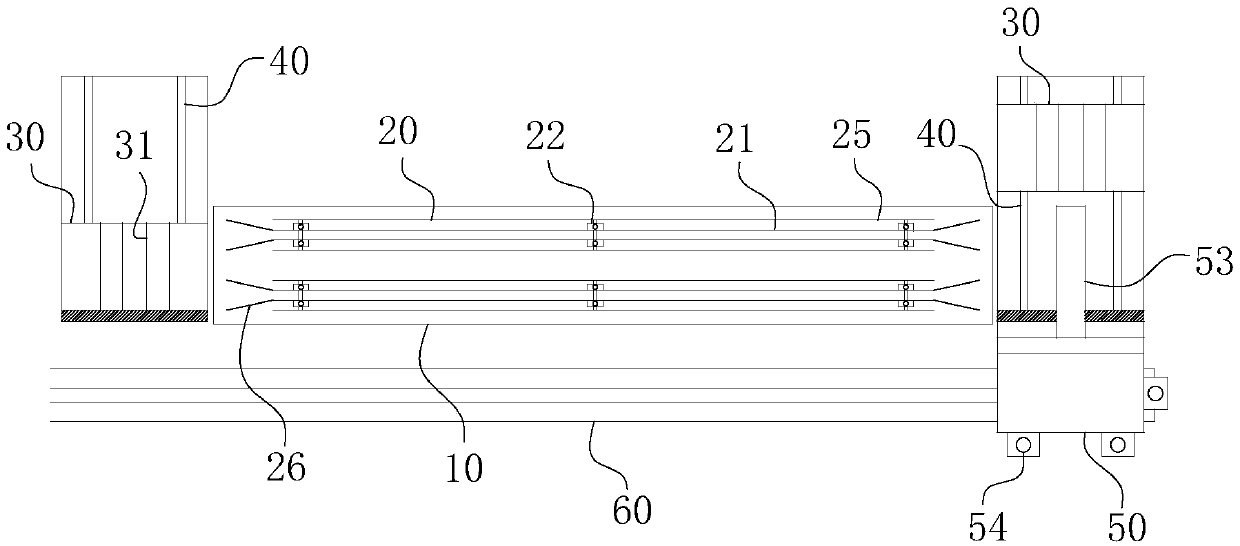 Wire coil distance deformation automatic detection device and detection method applying same