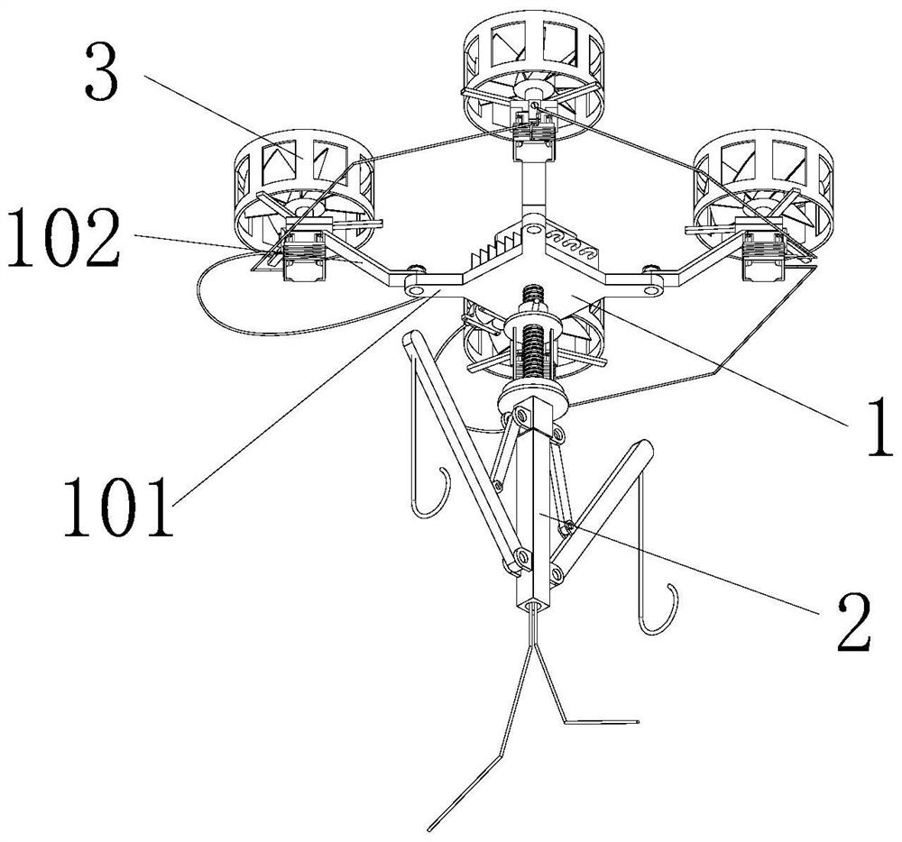 A drone used for flood relief