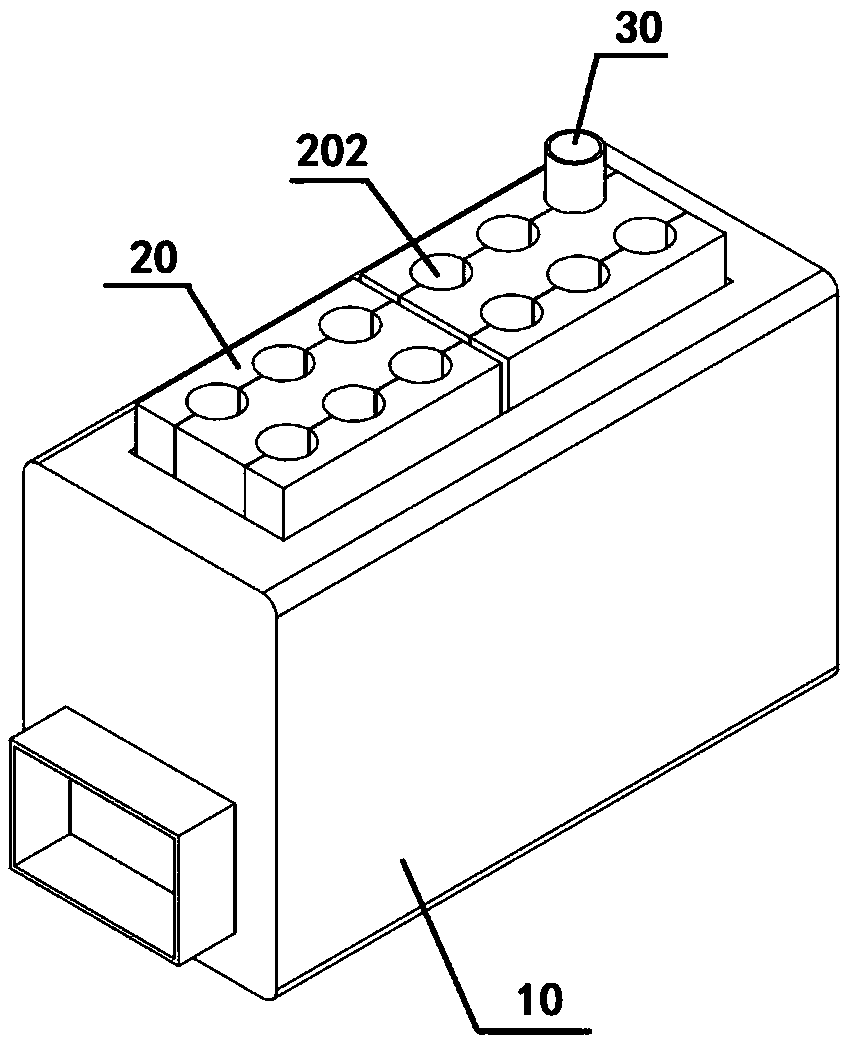 Disposable test tube membrane structure