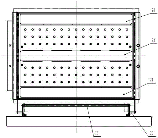 Isolation baffle mechanism of bypass switch