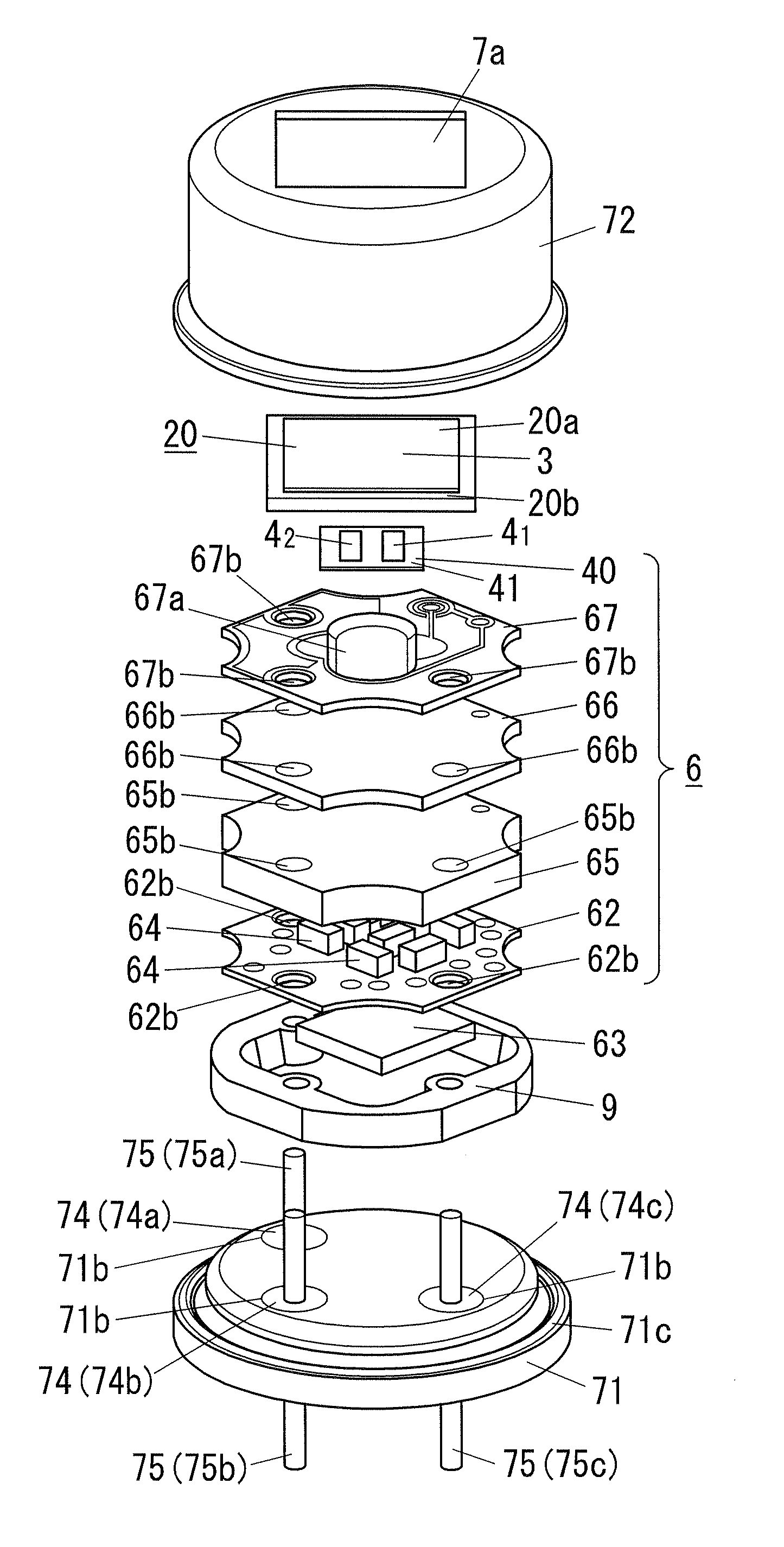 Infrared gas detector and infrared gas measuring device