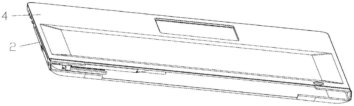 A kind of antenna and notebook computer