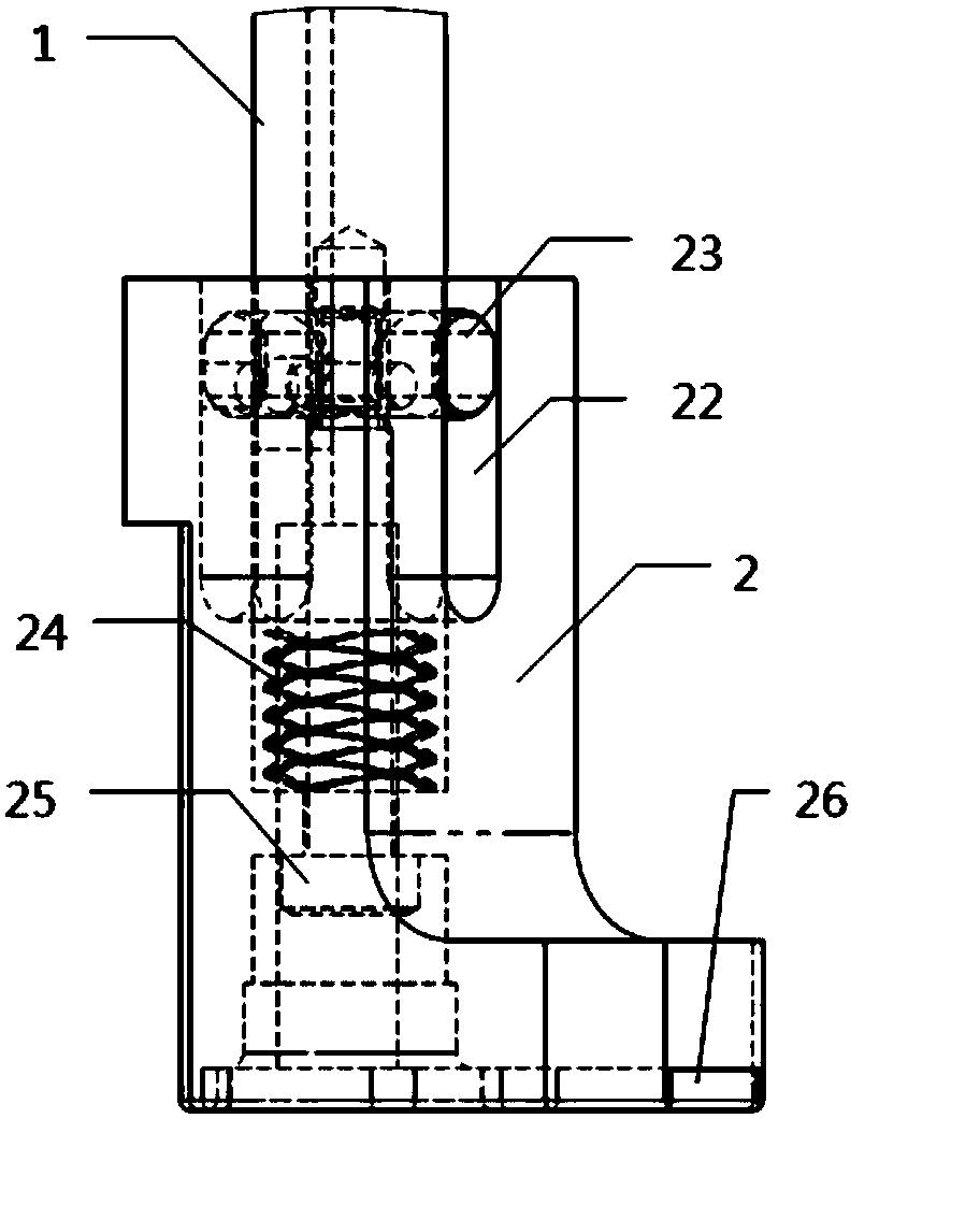 Novel automatic transmission gear shift switch fault detection device and detection method thereof