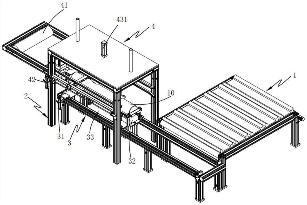 An automatic adhesion device for sign pole protection cloth for road traffic signs