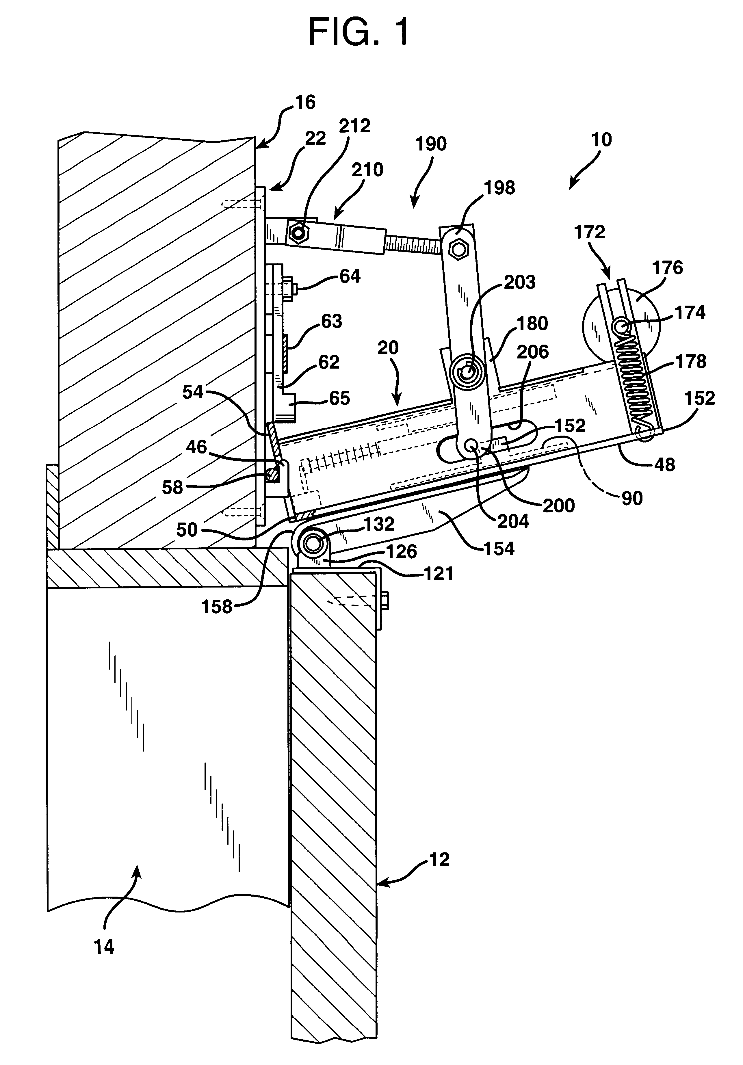 Automatic garage door opener