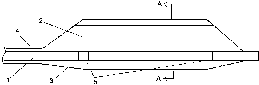 Expanding continuous-flow balloon catheter and preparation method thereof