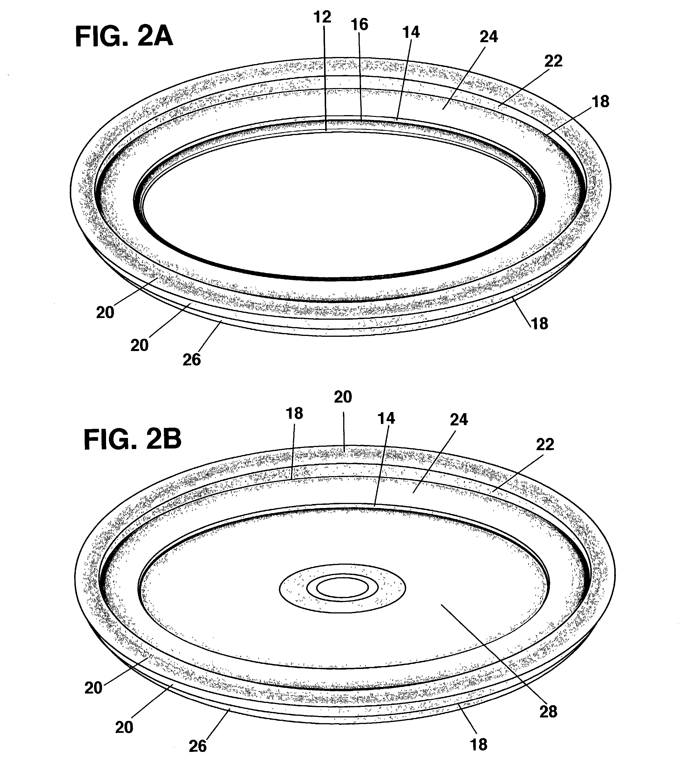 Flexible airfoil ring for safely flying CD's and DVD's