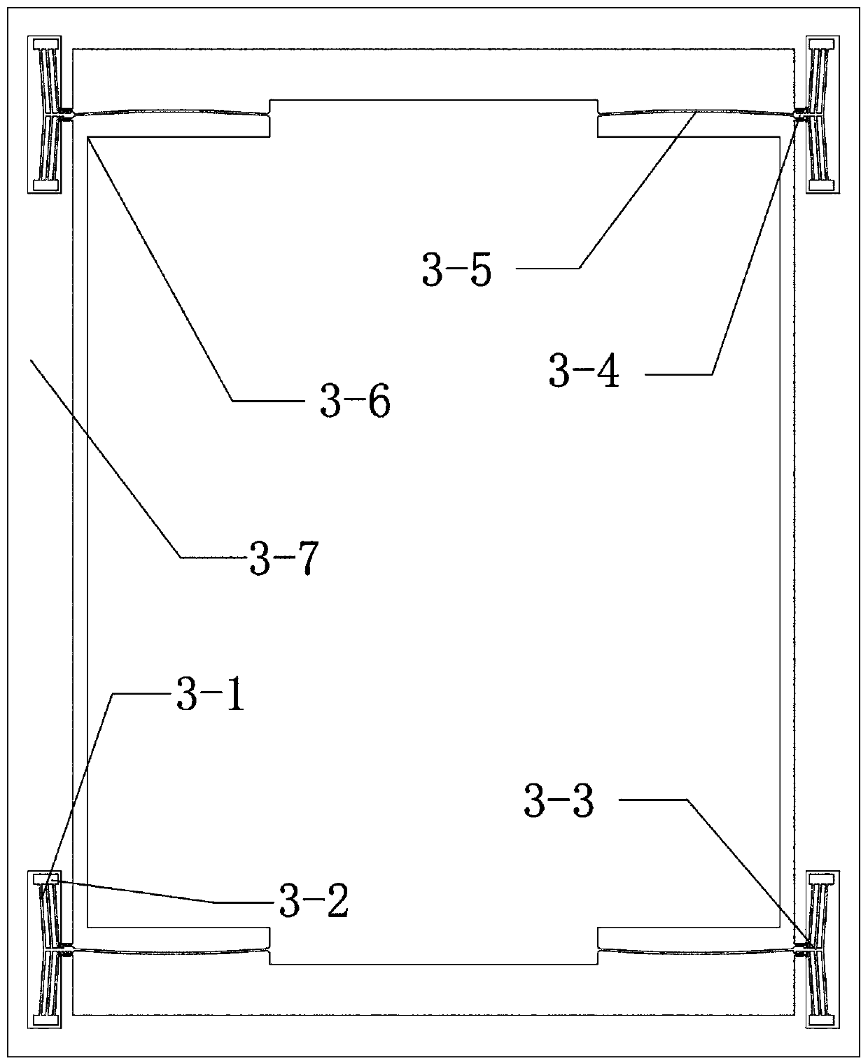 MEMS microgravity sensor chip with quasi-zero stiffness characteristic preloaded based on electric heating