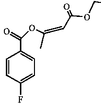 Enol ethyl acetoacetate E/Z type derivatives and synthesis and preparation method thereof