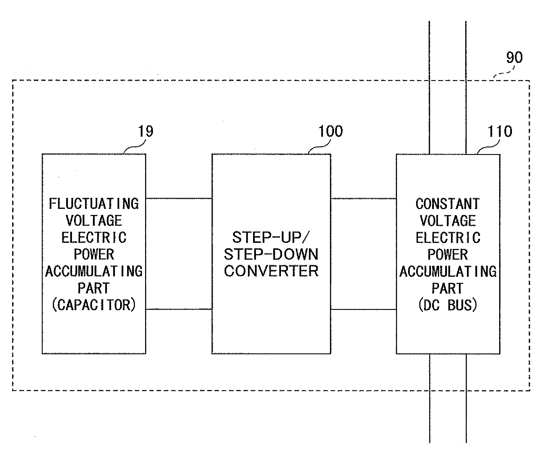 Hybrid working machine and electric power accumulation controller