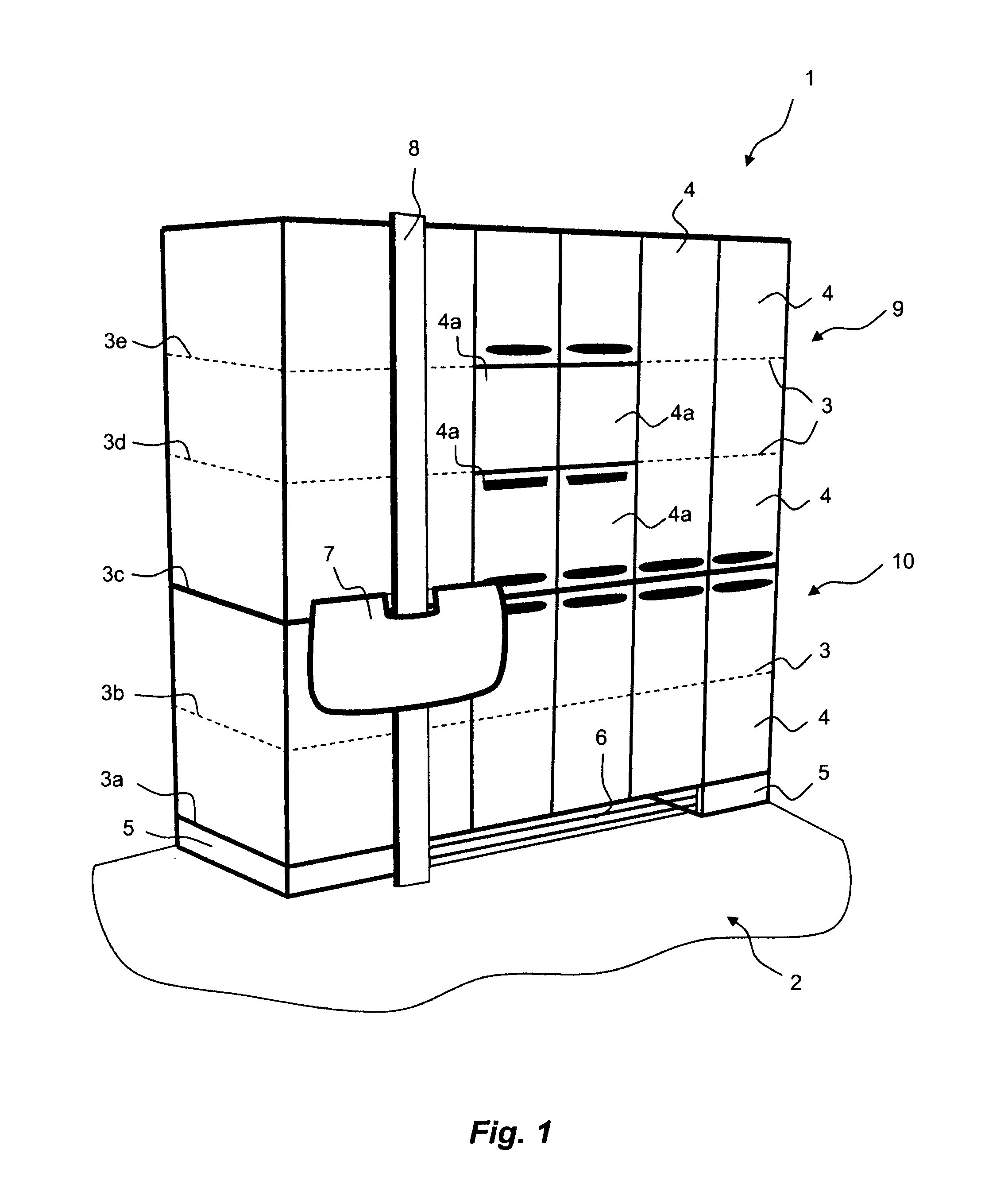 Galley and method of catering for passengers on an aircraft