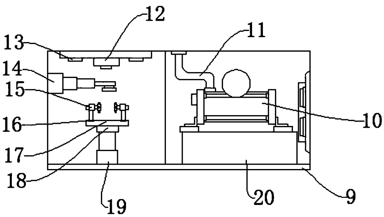 Valve detection device and use method thereof