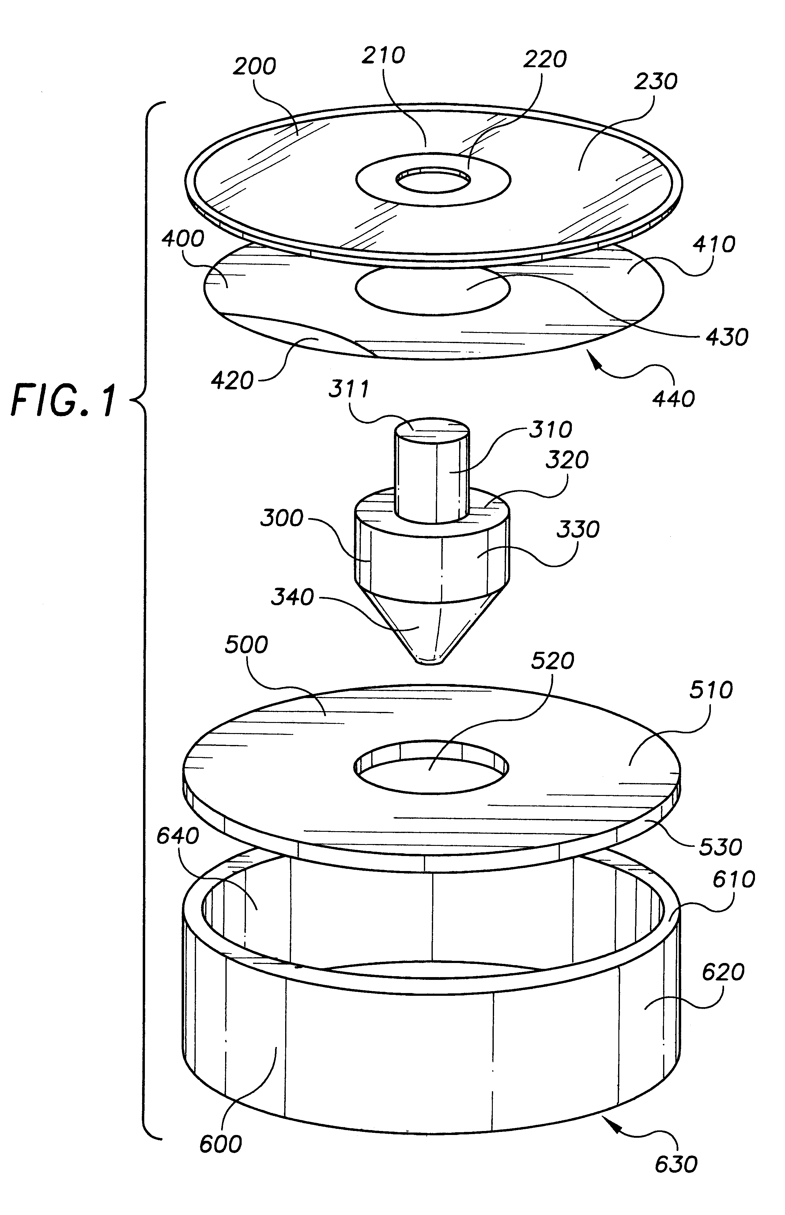 Disk labeling devices